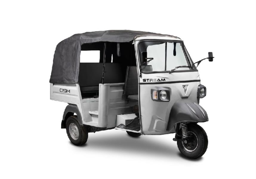 Omega Seiki Stream City ATR Swappable 3 Wheeler auto rickshaw pictures ...