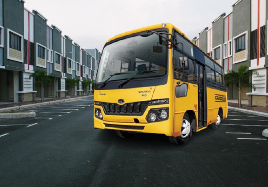 Mahindra Cruzio School 2750 18 / 21 Seater Bus Price, On Road Mahindra