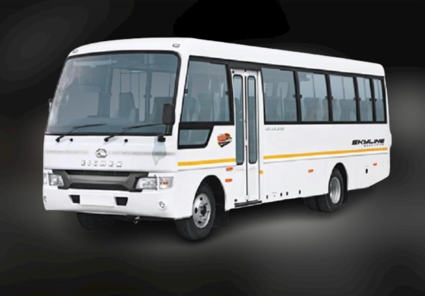 Eicher 10.75H : Skyline 32 Seater Bus Pictures, Photos | TrucksBuses.com