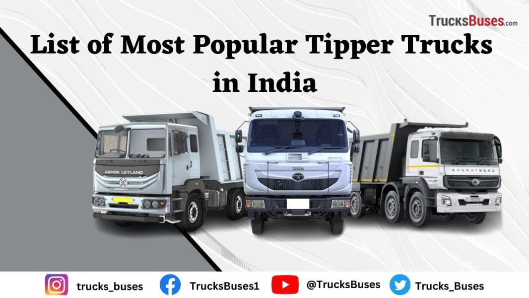 top 10 tipper trucks in India